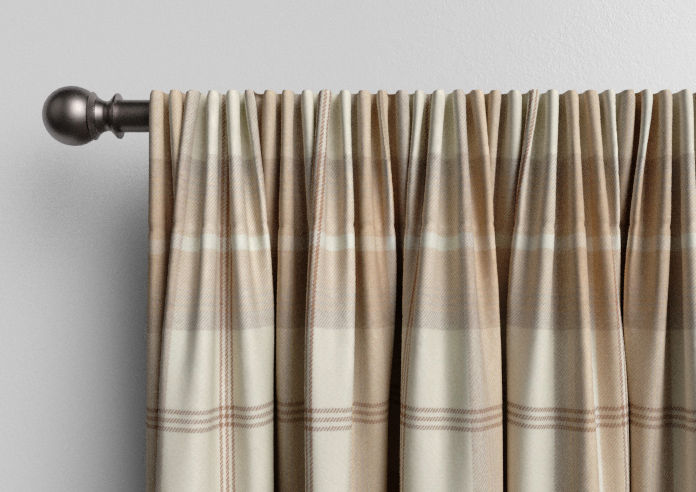 Highland, Natural - Made to Measure Curtains - Image 9